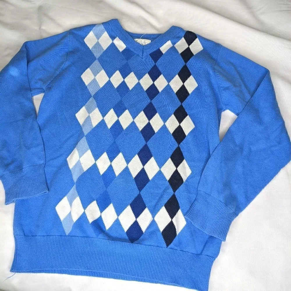 Children's Place Boys Argyle Sweater